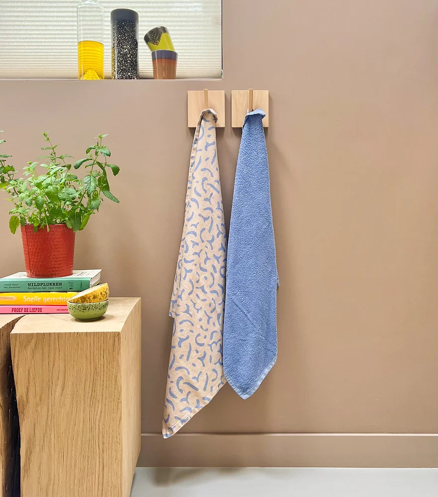 Kitchen towel set Blue