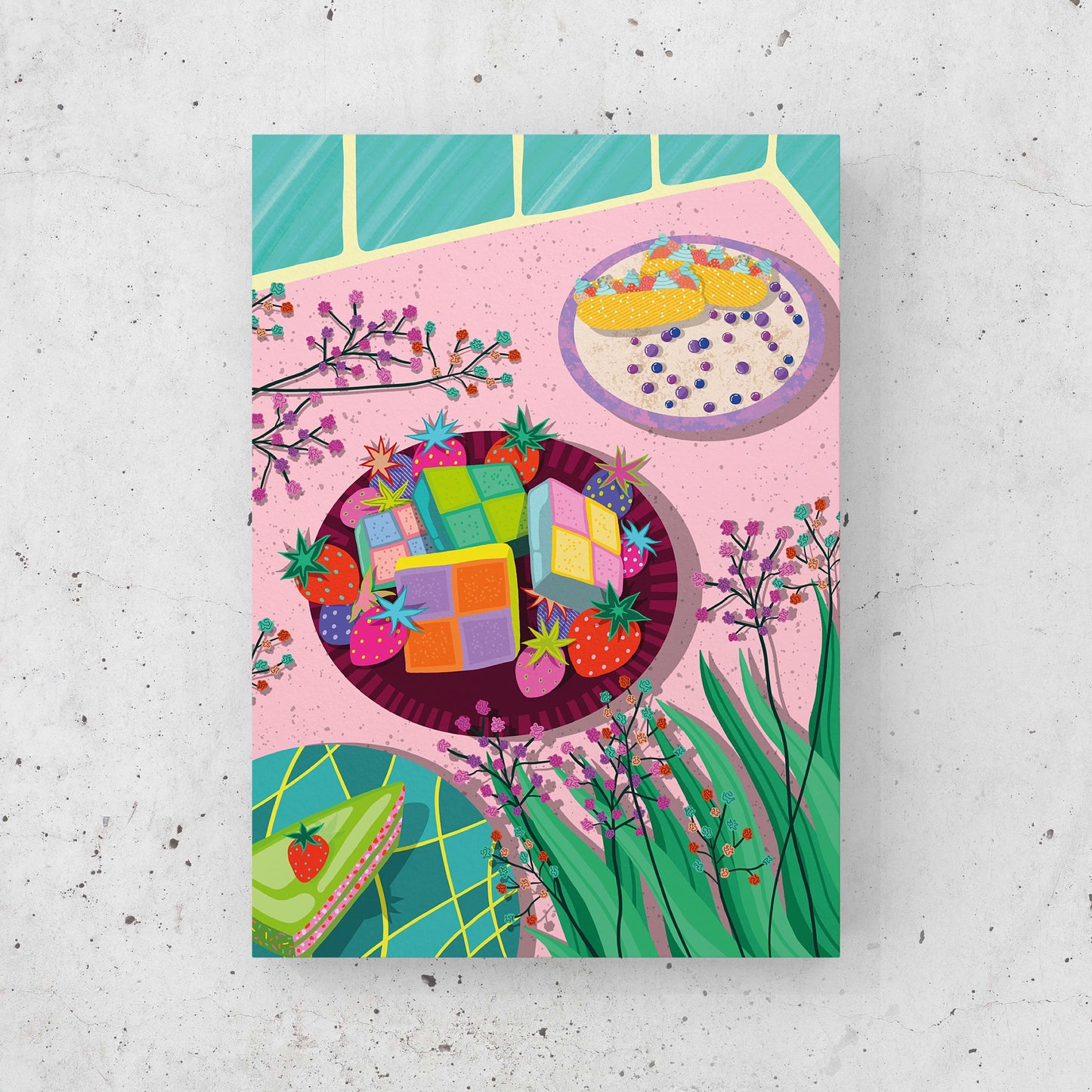 Afternoon Tea Fika Greeting Card