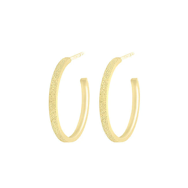 Balboa Thin Hoop Earrings