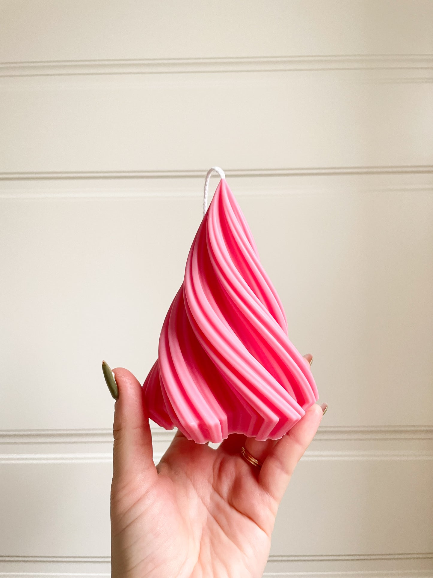 Twirling Christmas Tree Candle