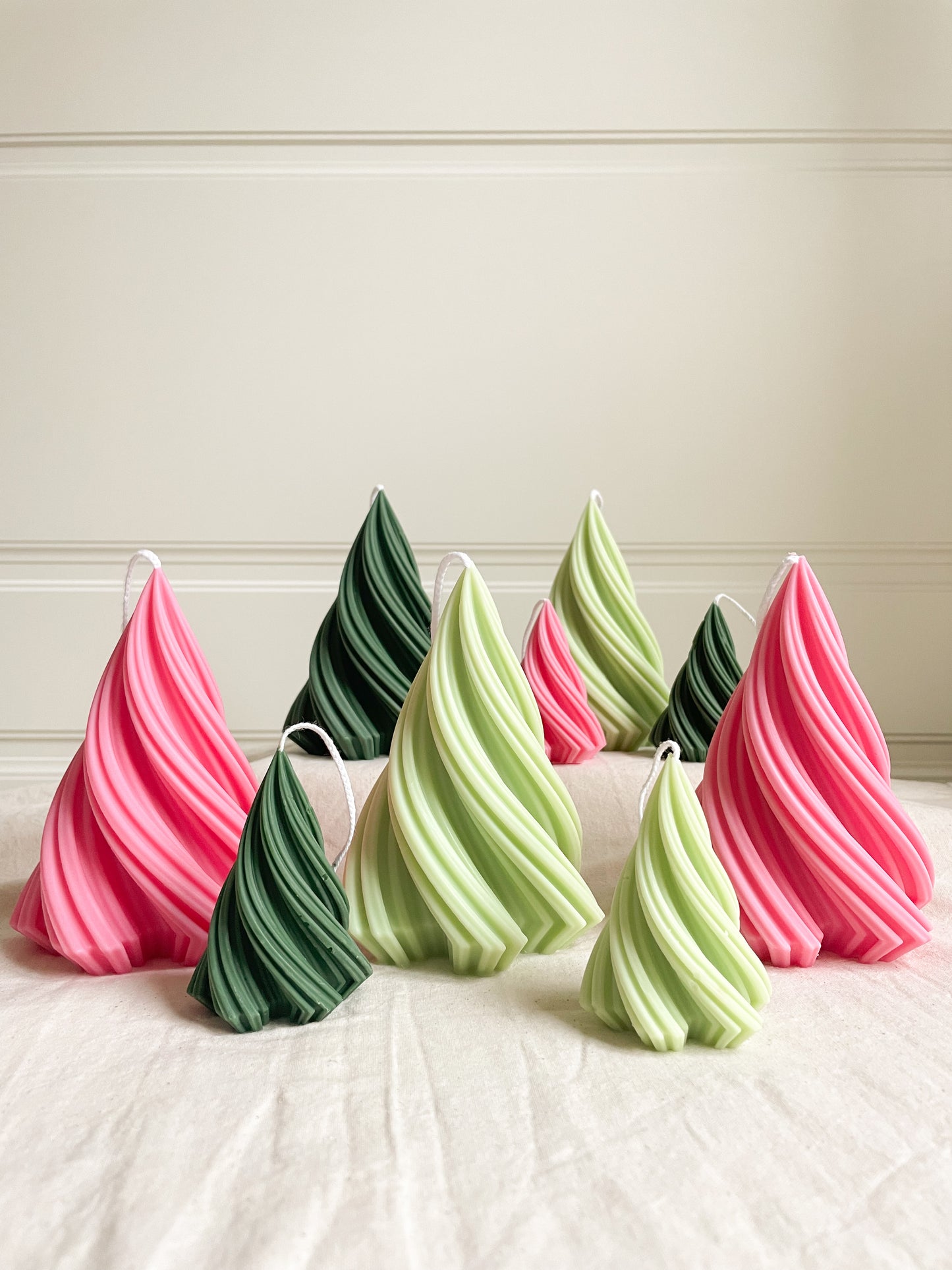 Twirling Christmas Tree Candle