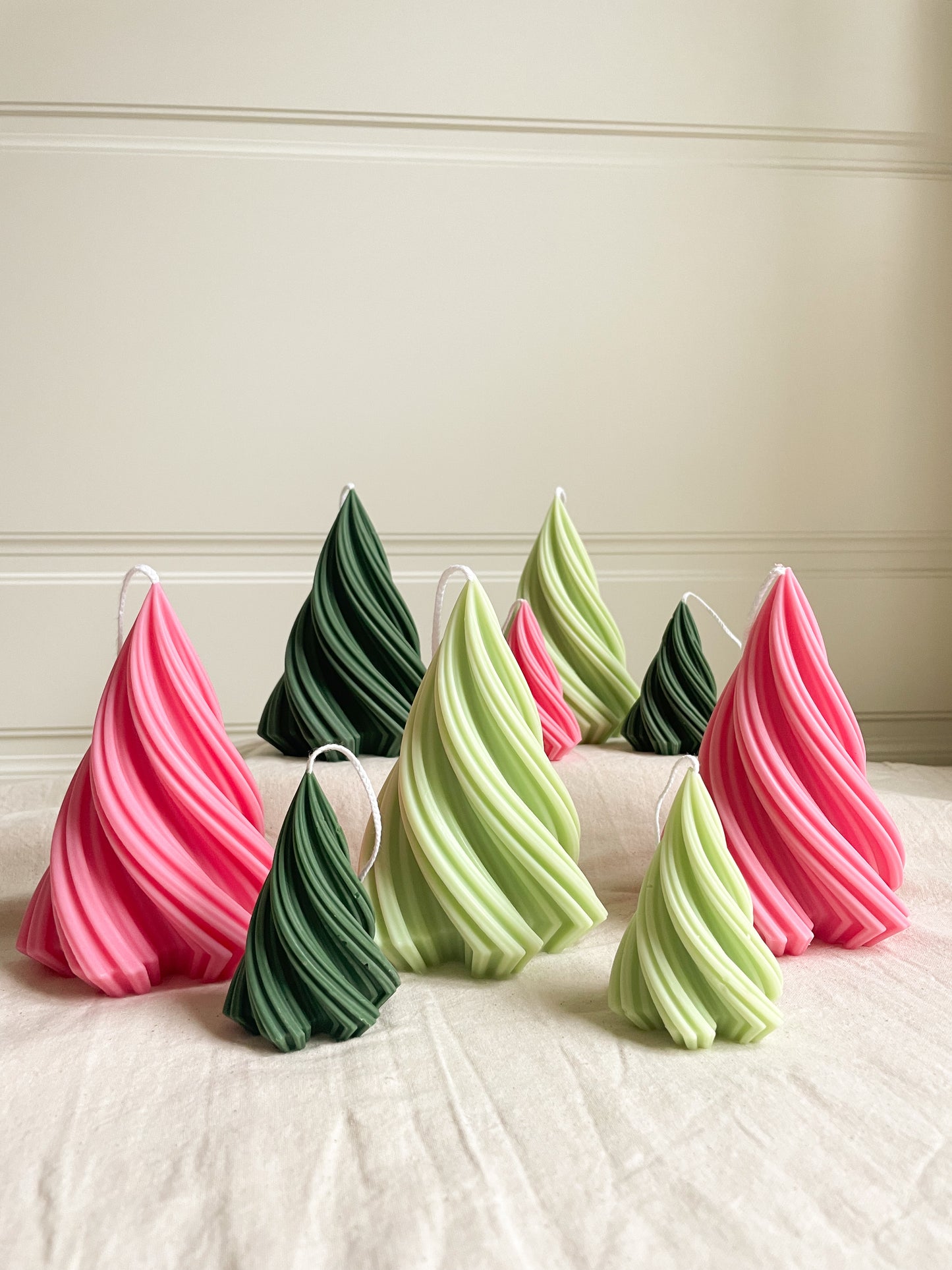 Twirling Christmas Tree Candle