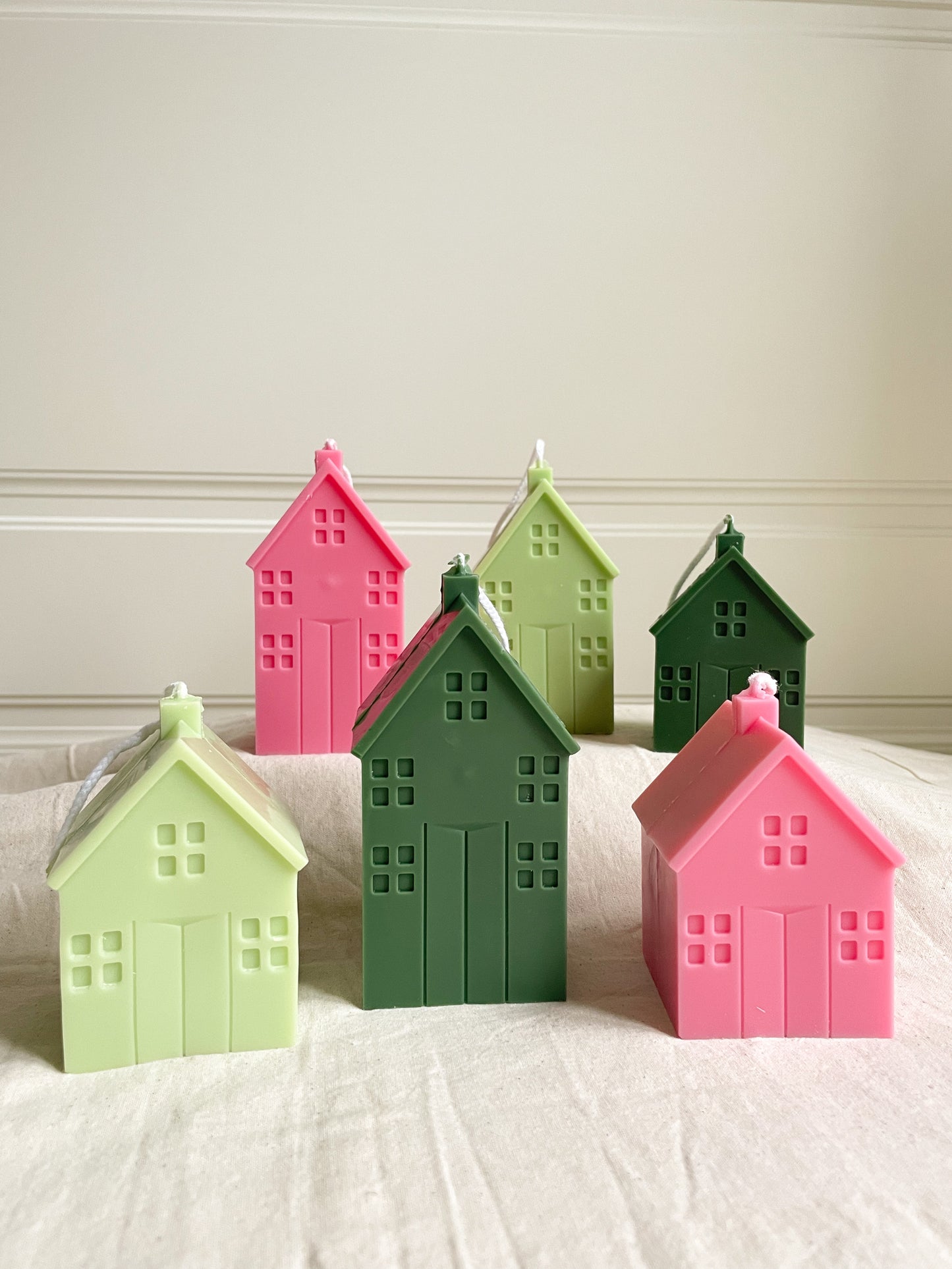 Tall Townhouse Candle