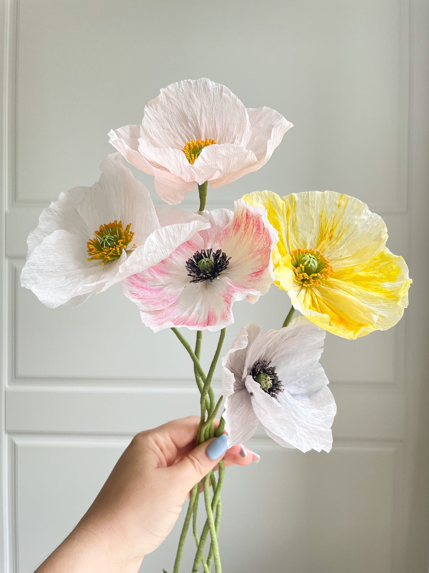 Poppies Paper Flower