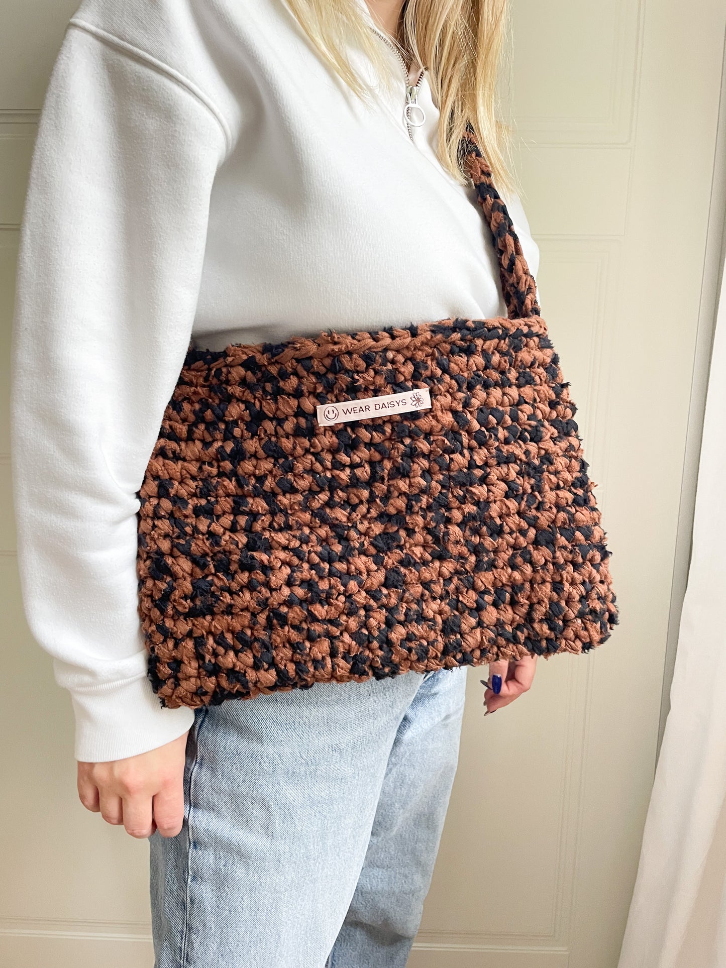 Crossbody Brown & Black Bag