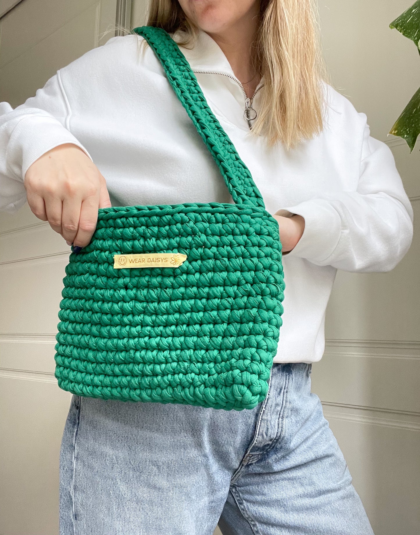 Crossbody Green Bag