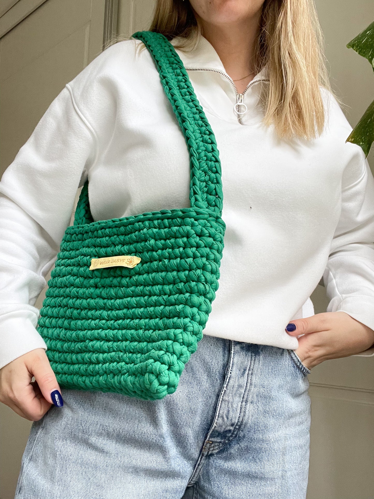 Crossbody Green Bag