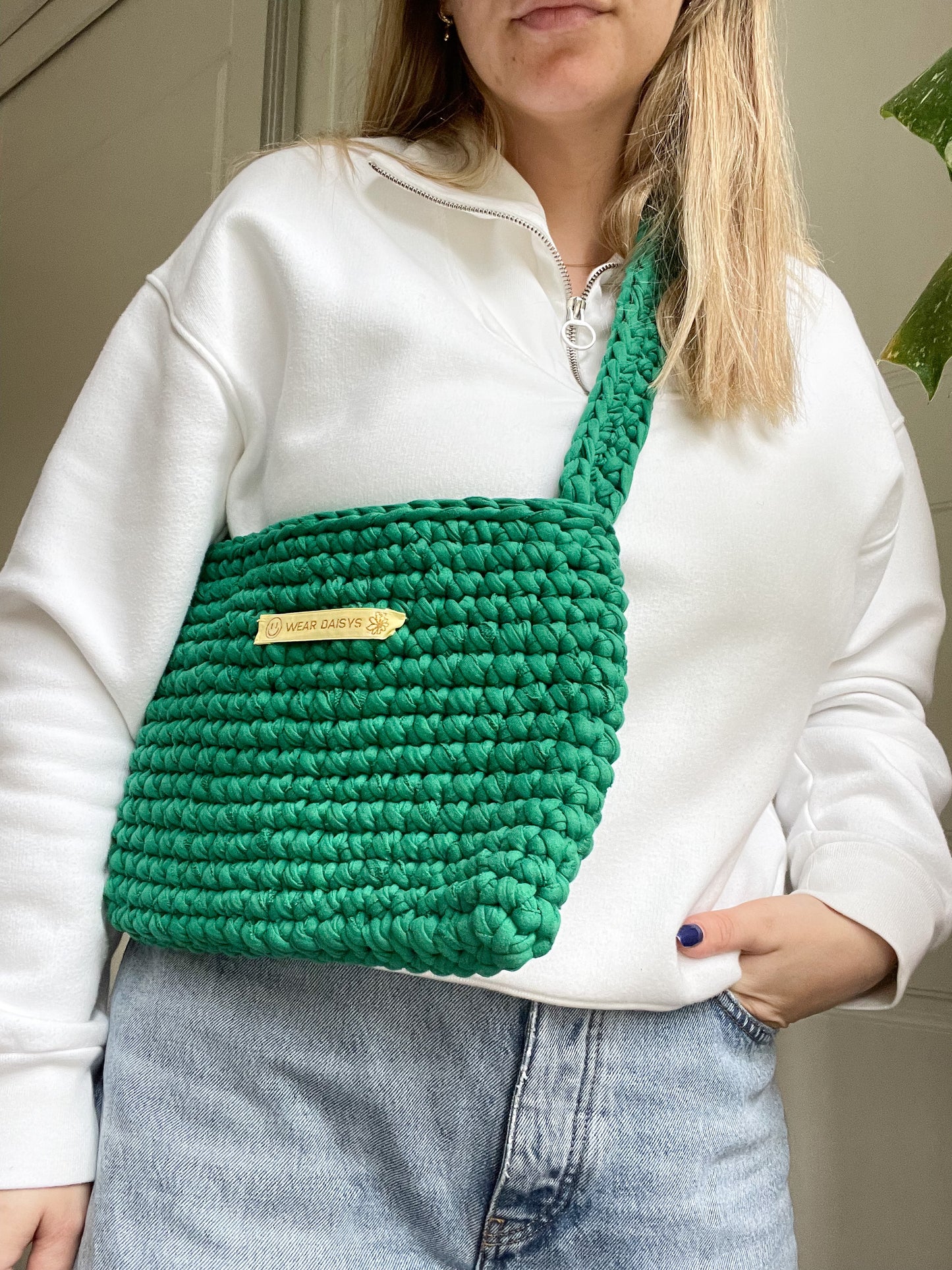 Crossbody Green Bag
