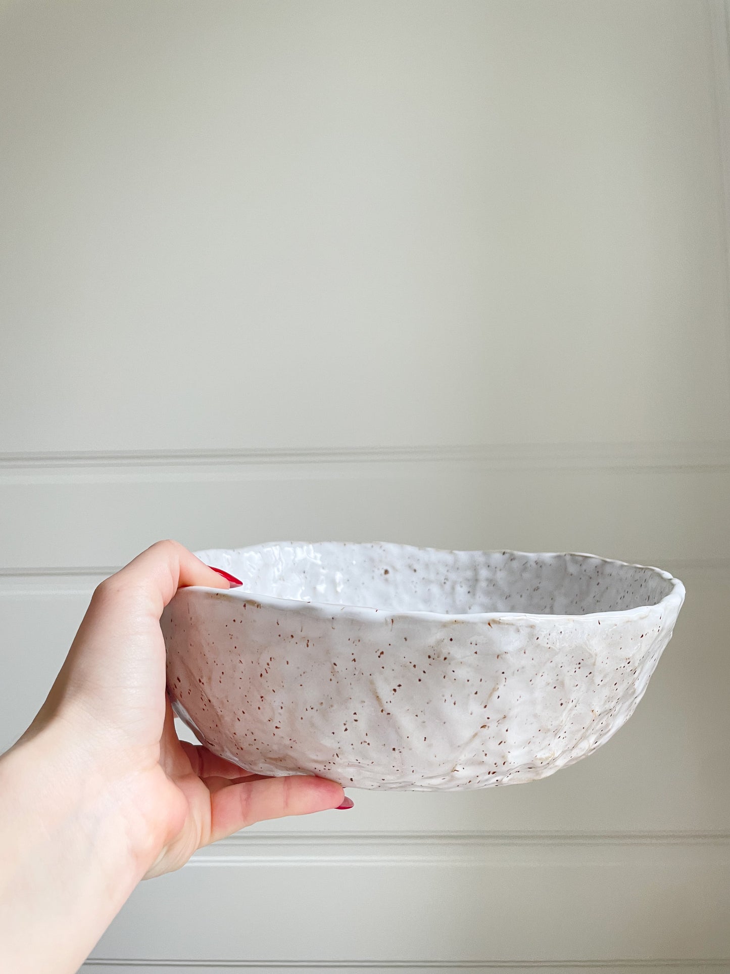Big Bowl White Speckles