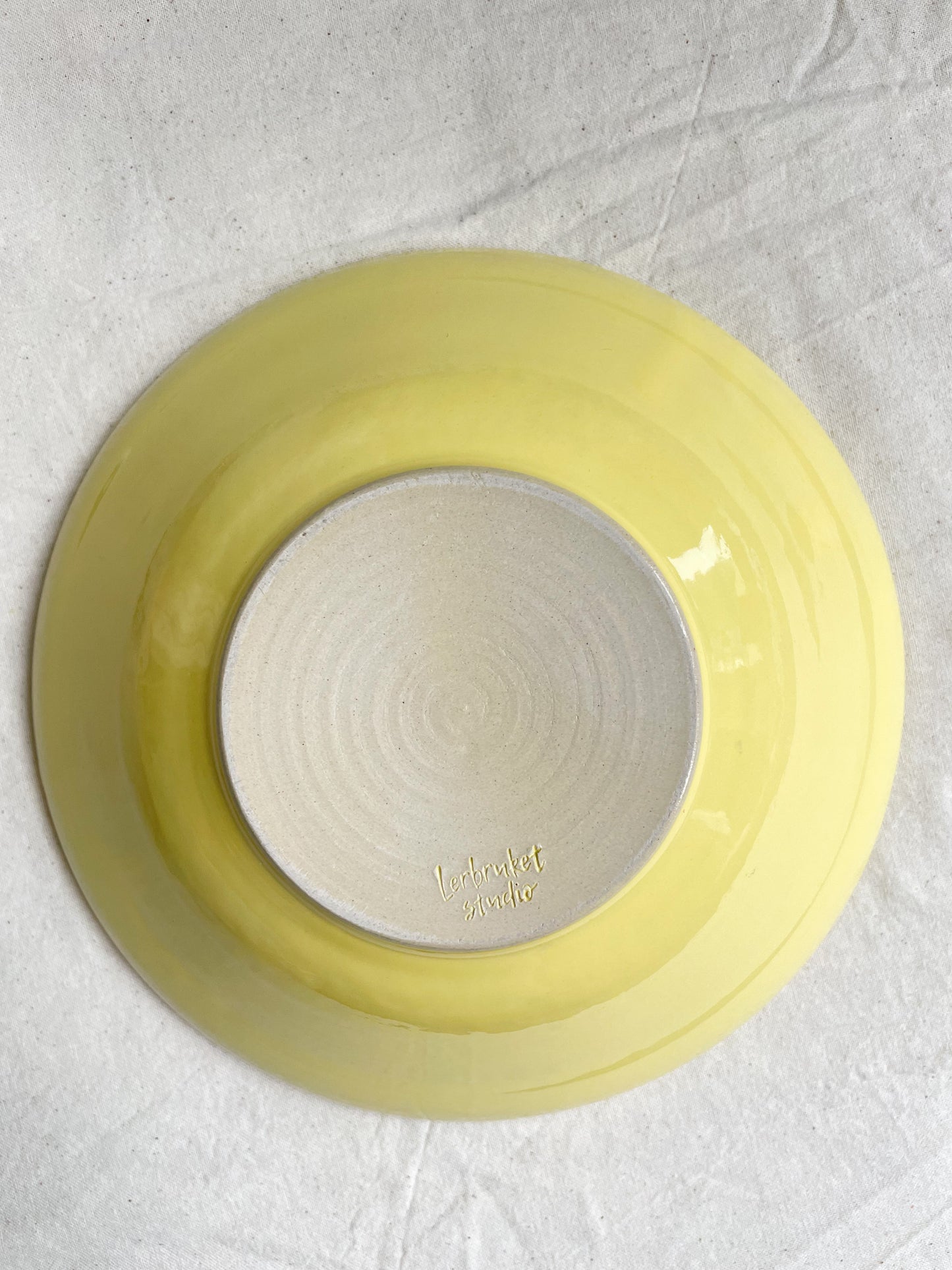 Yellow Large Bowl