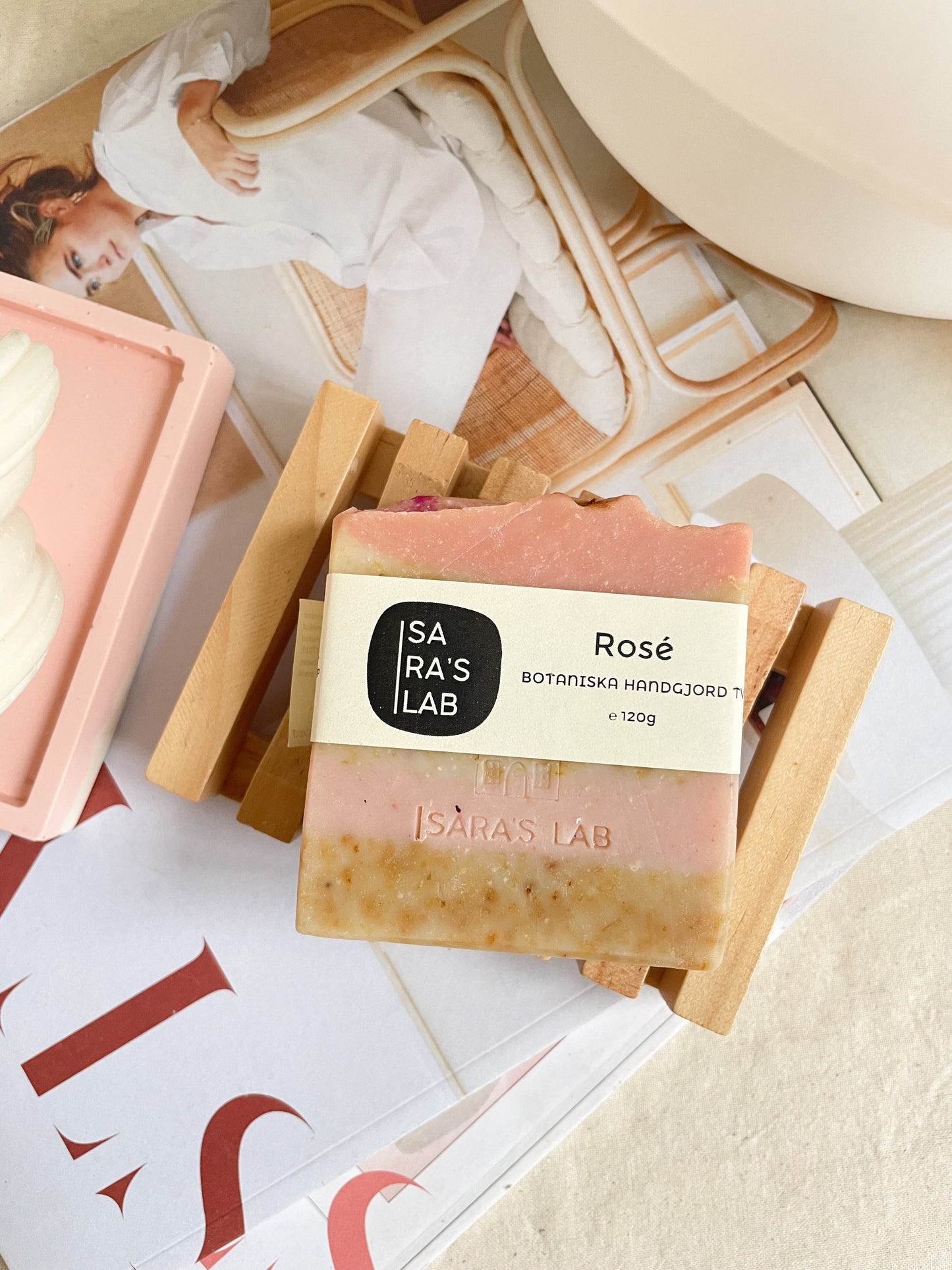 Rosé Eco Soap