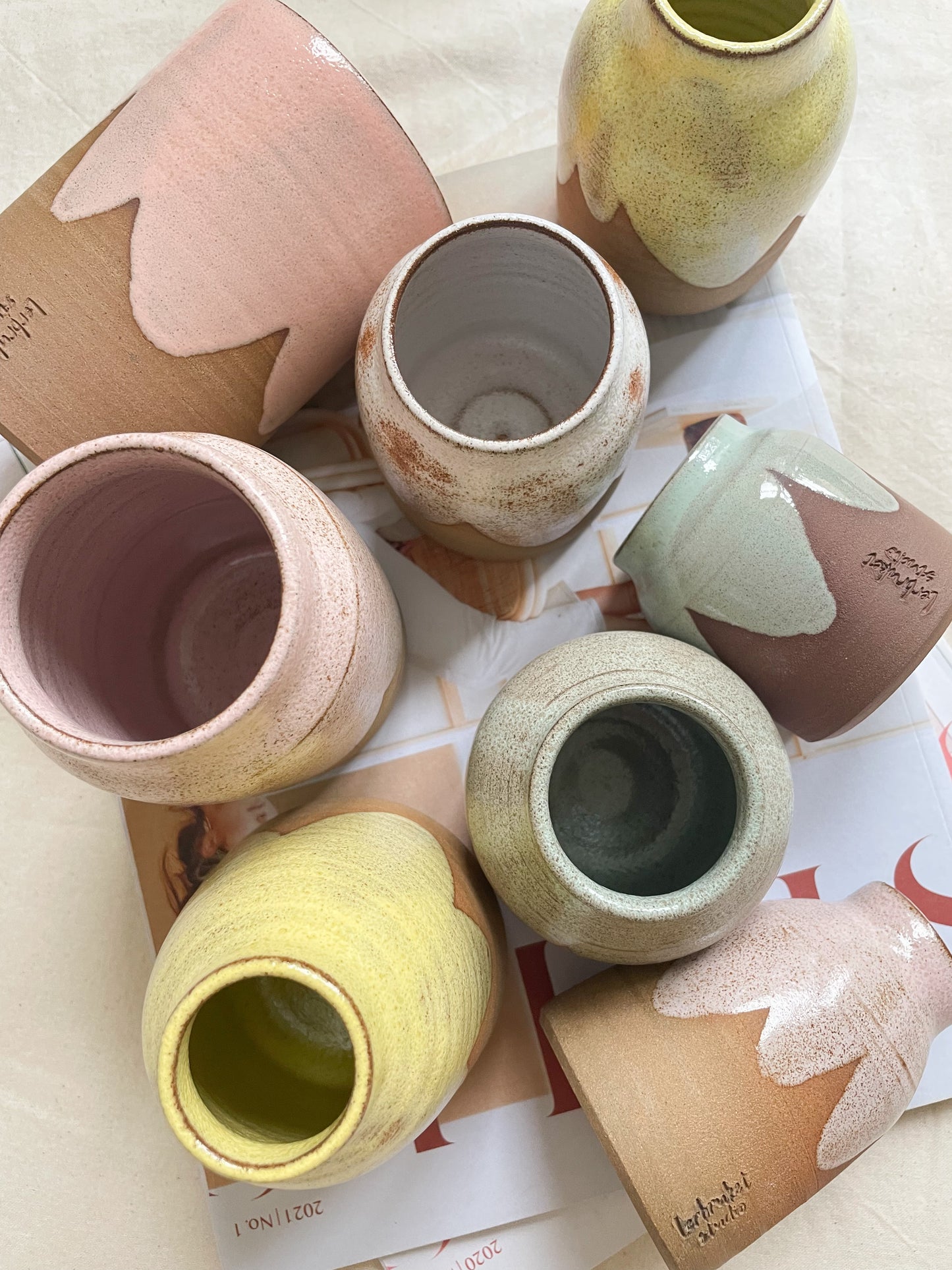 Rustic Pink Vase