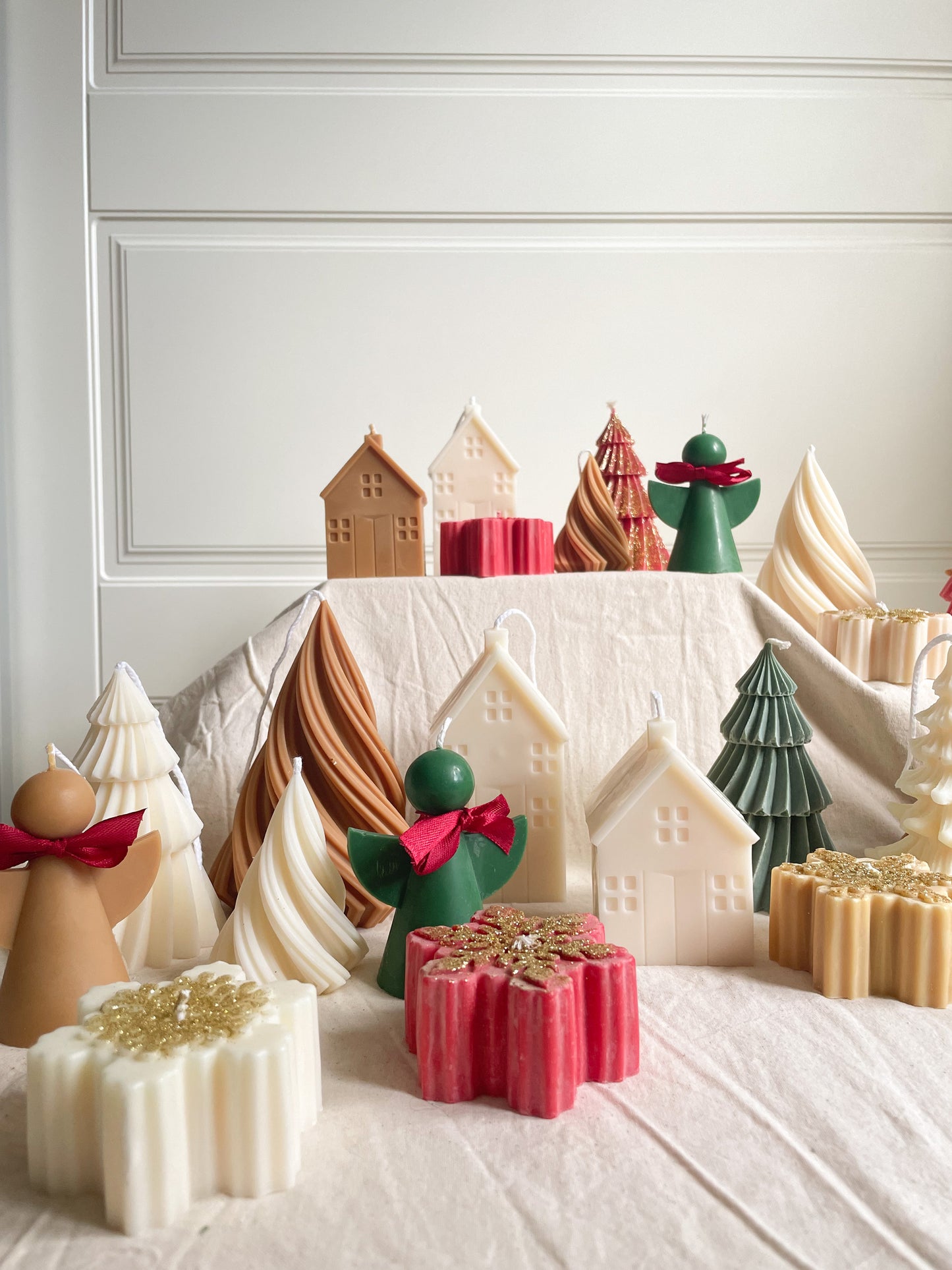 Tall Townhouse Candle