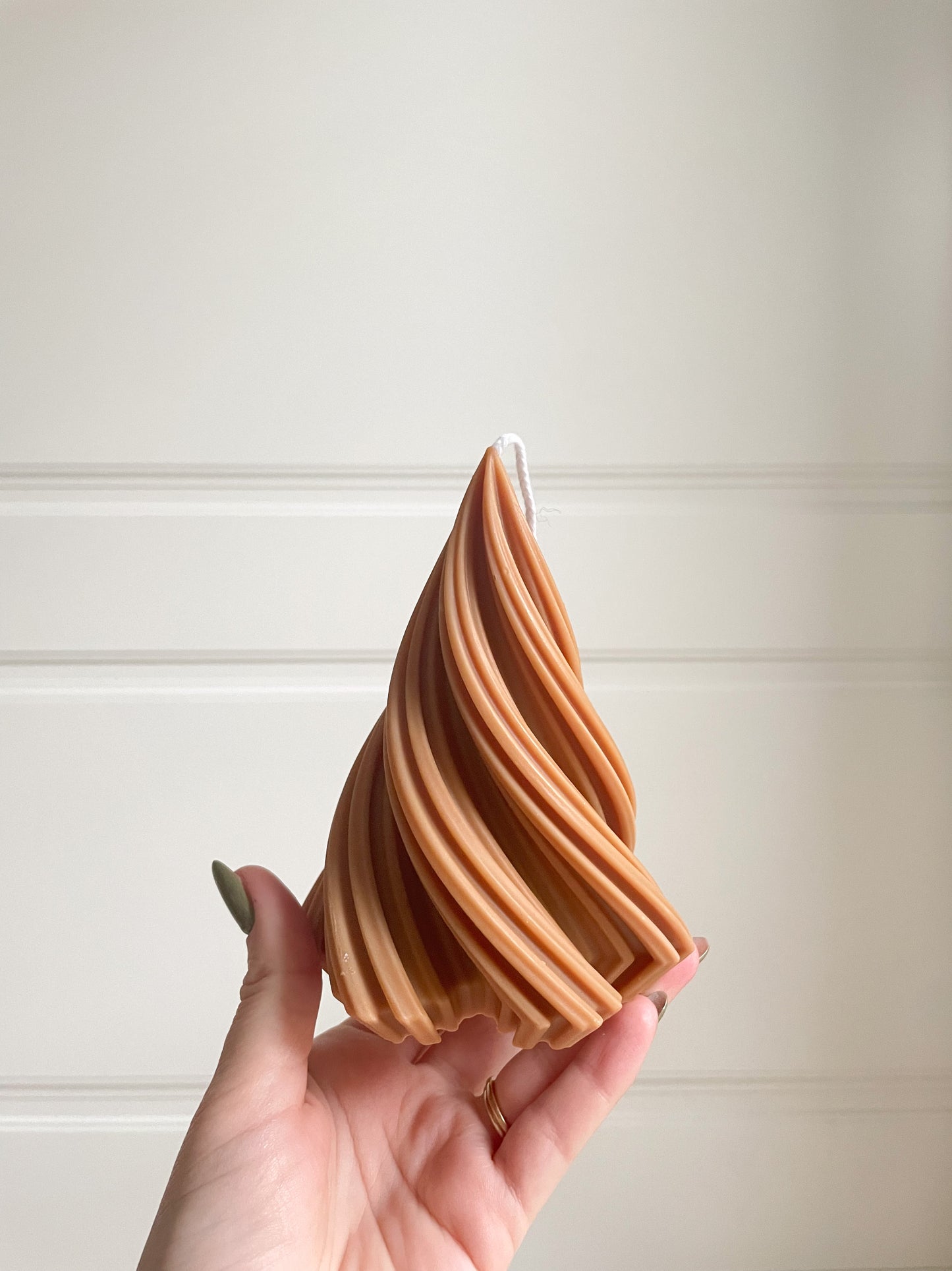 Twirling Christmas Tree Candle