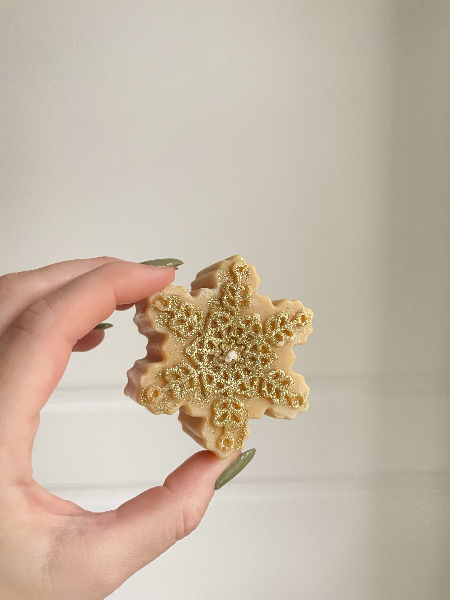 Snowflake Candle