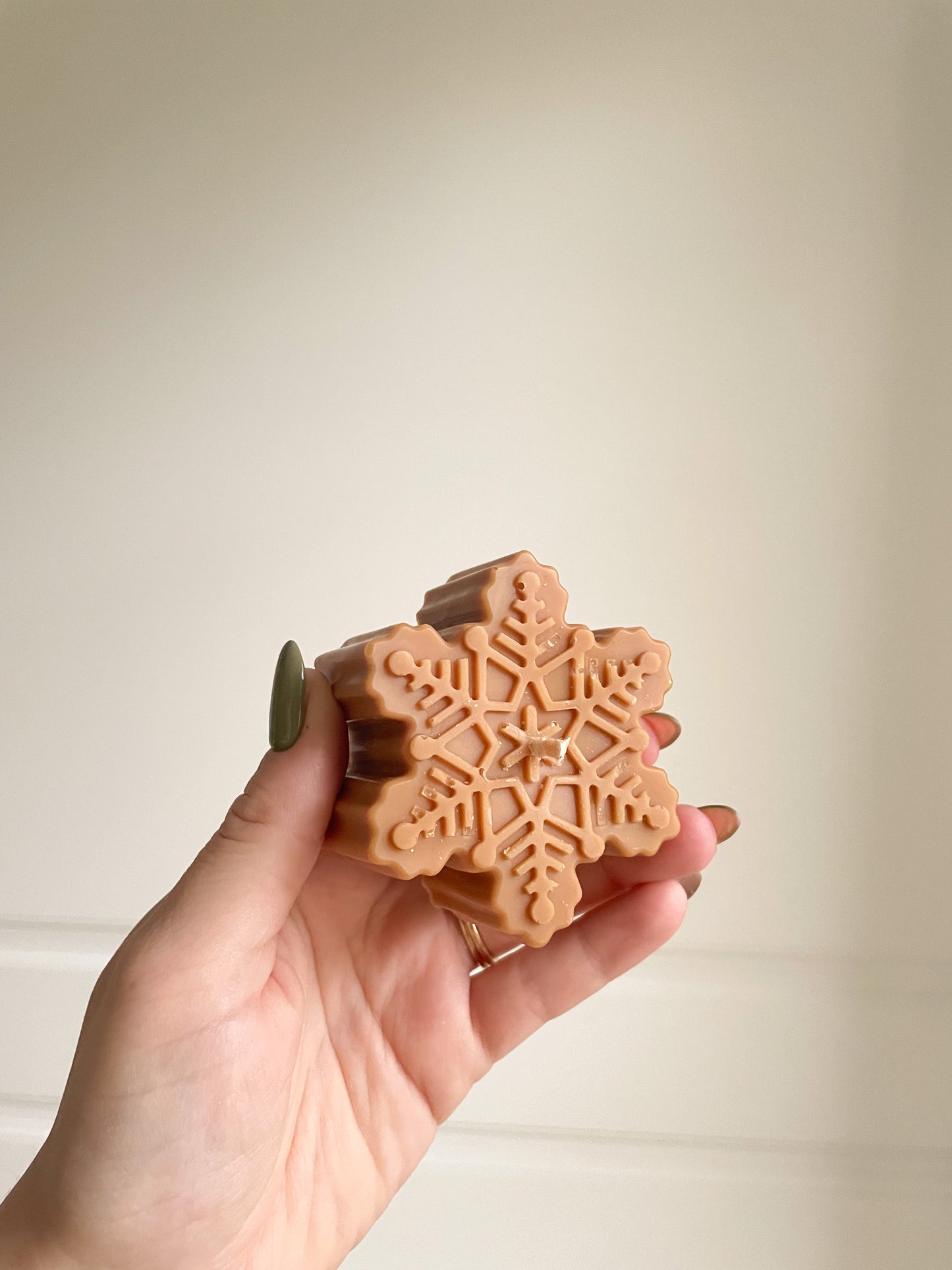Snowflake Candle