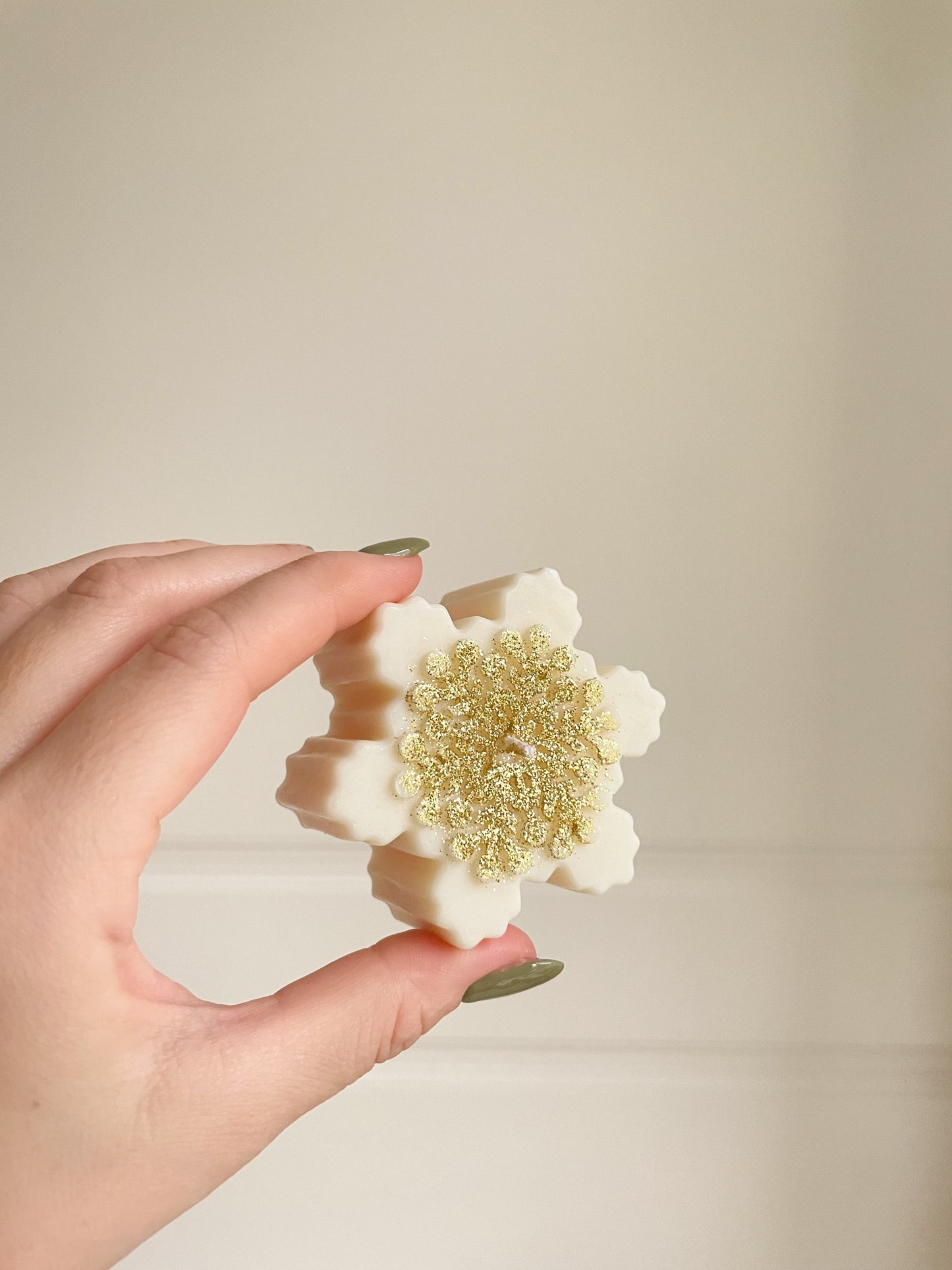 Snowflake Candle