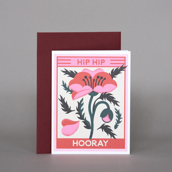 Hip Hip Hooray Greeting Card