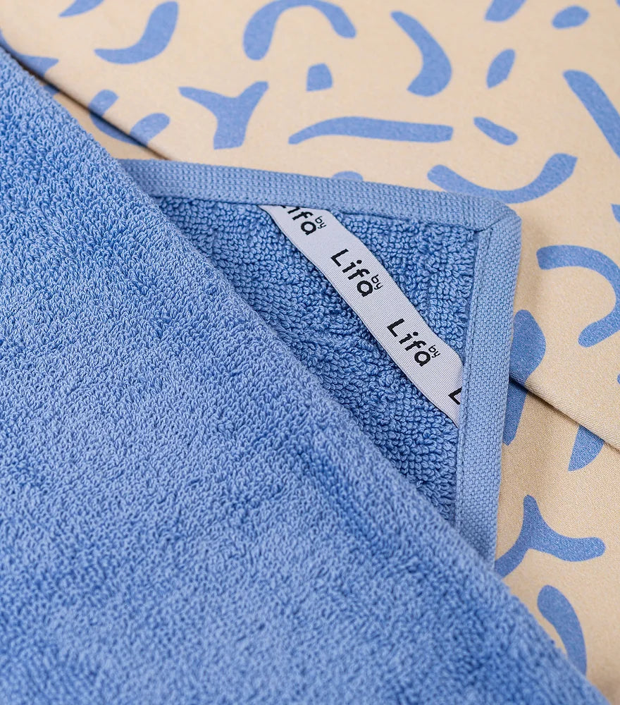 Kitchen towel set Blue