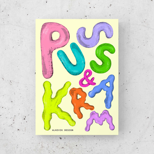 Puss & Kram Greeting Card
