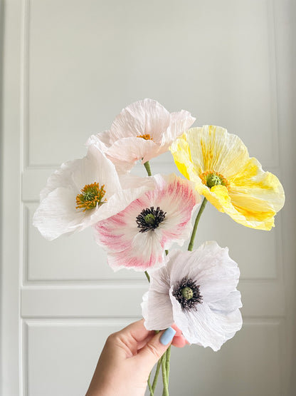 Poppies Paper Flower