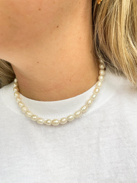 freshwater pearl necklace