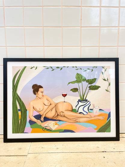 Wine and Dumplings Poster