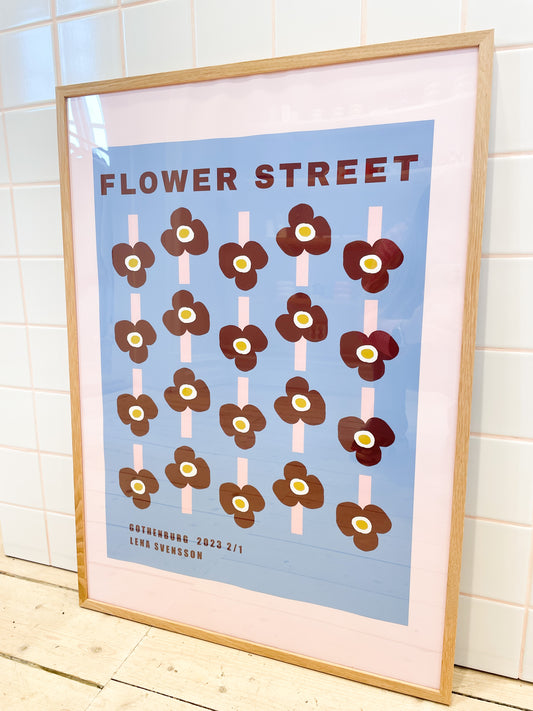 Flower Street Poster