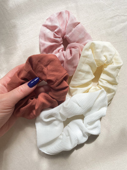 Scrunchie Pink Gingham