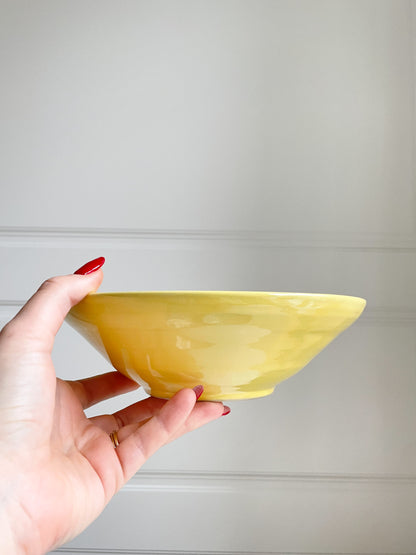 Yellow Large Bowl