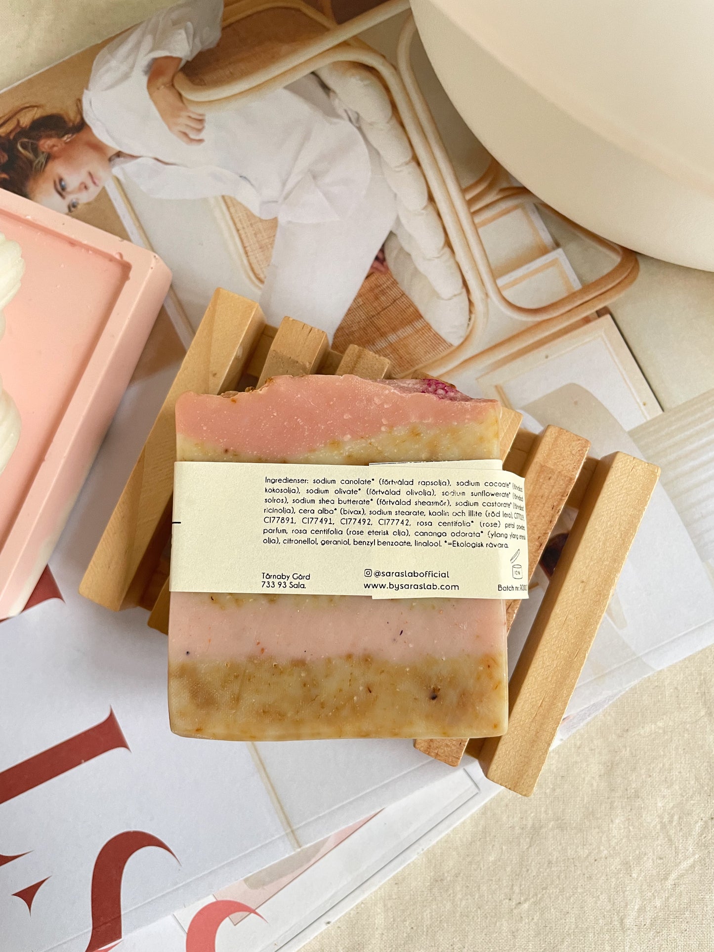 Rosé Eco Soap