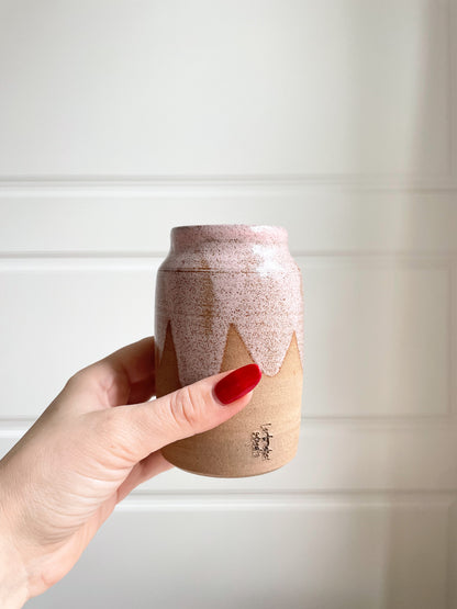 Rustic Pink Vase
