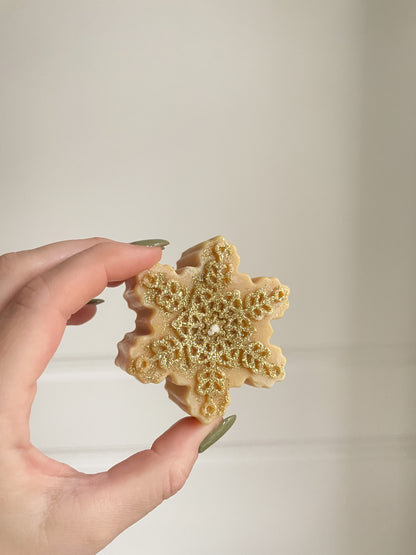 Snowflake Candle