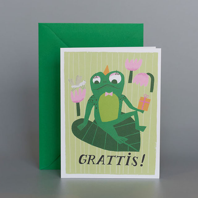 Grattis! Greeting Card