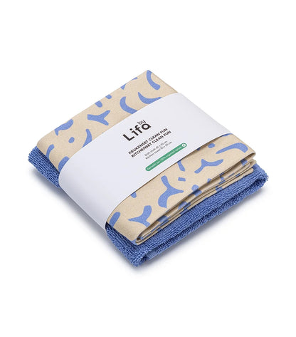Kitchen towel set Blue