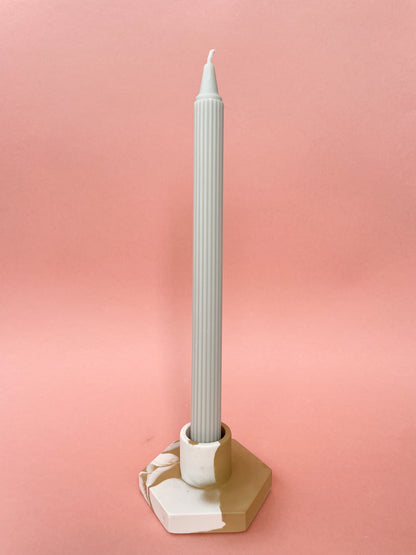 Taper Candle Striped