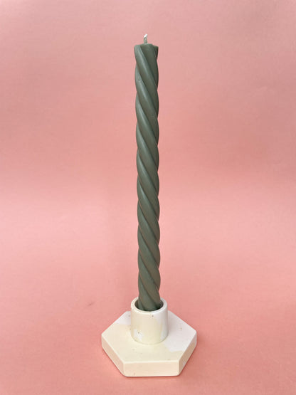 Taper Candle Twisted