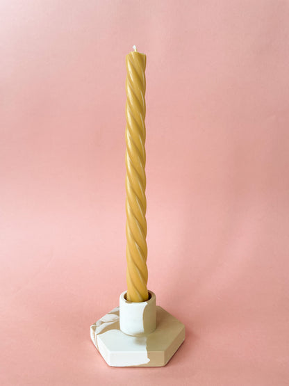 Taper Candle Twisted