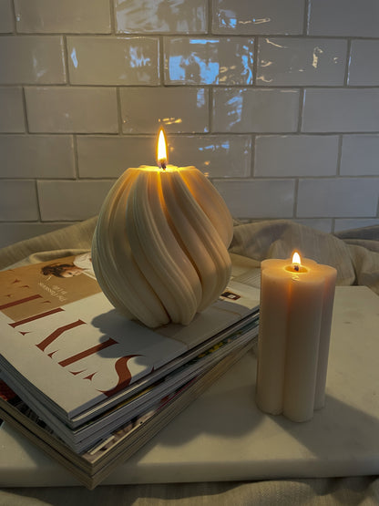 Swirl Candle