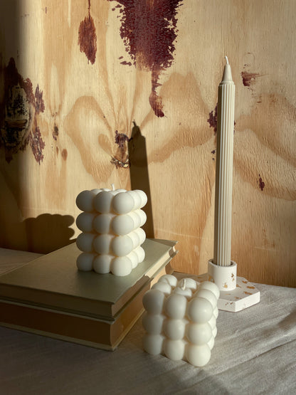 Taper Candle Striped