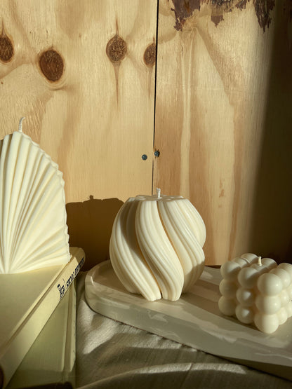 Swirl Candle