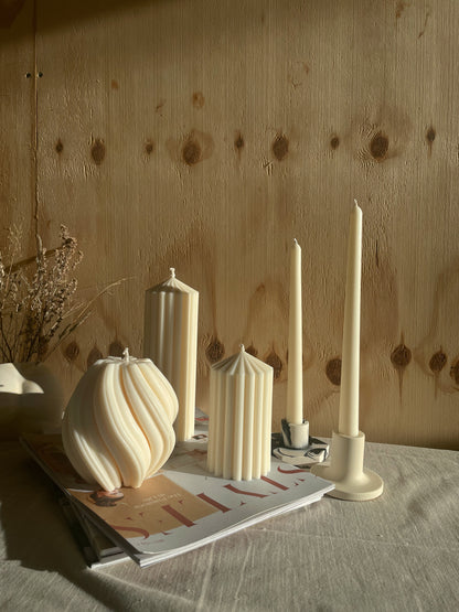 Swirl Candle