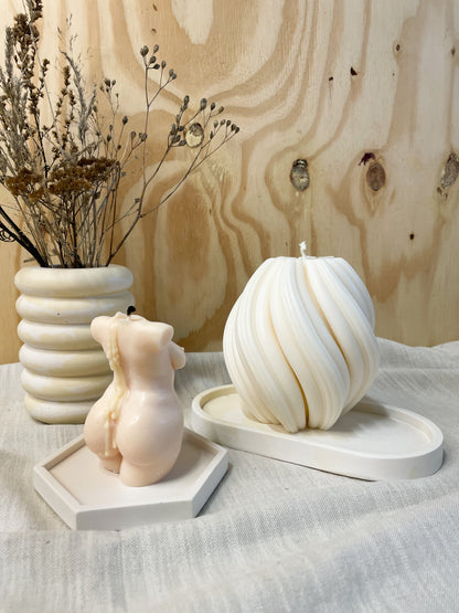 Swirl Candle