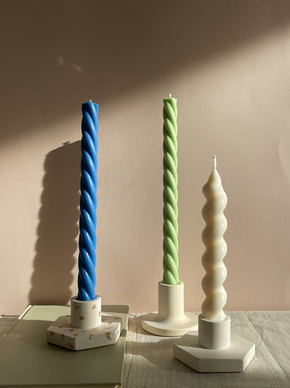 Taper Candle Twisted