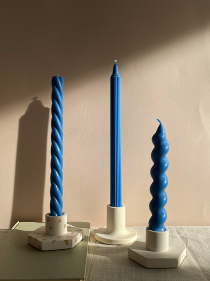 Taper Candle Striped