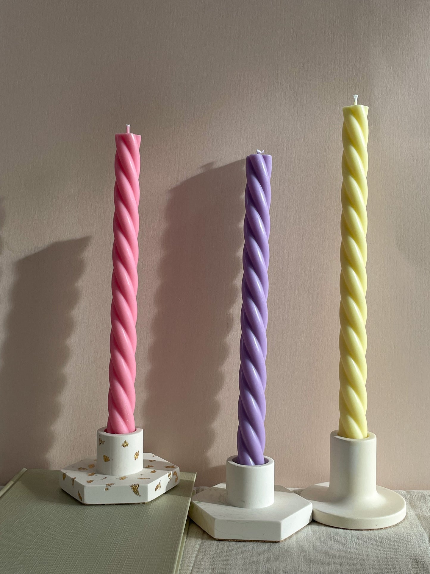 Taper Candle Twisted