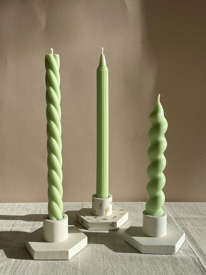 Taper Candle Striped