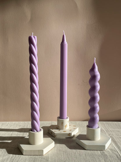 Taper Candle Twisted