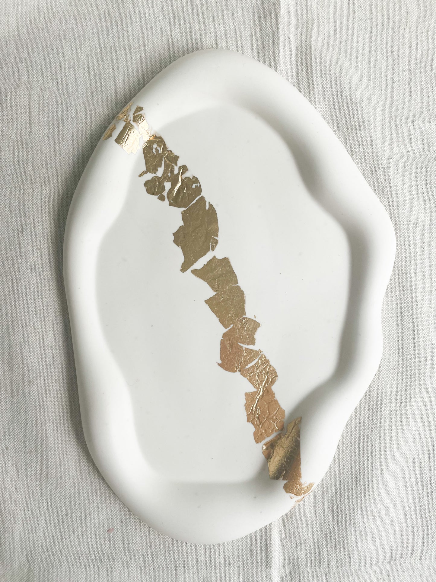 Oval Abstract Tray