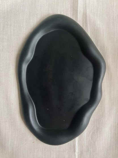 Oval Abstract Tray